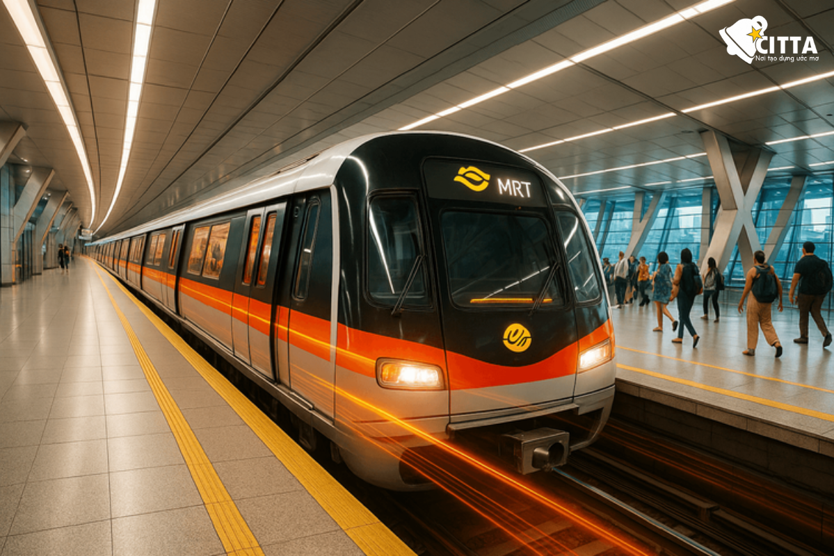 Di chuyển bằng MRT/Bus với thẻ sinh viên giúp tiết kiệm chi phí đáng kể