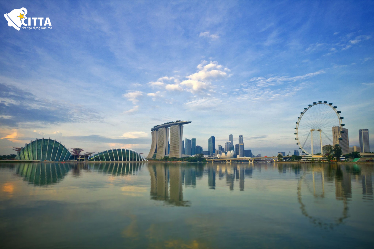 Singapore là điểm đến du học hàng đầu châu Á với môi trường sống hiện đại.