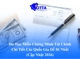 Du Học Miễn Chứng Minh Tài Chính 2026: Các Nước Dễ Đi Nhất