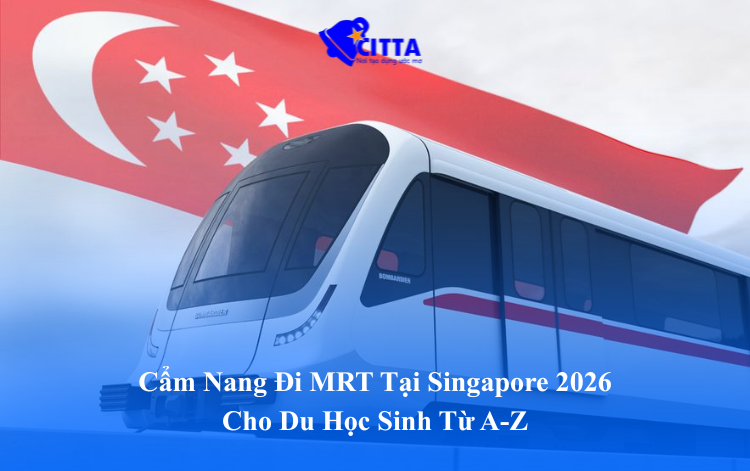 Cẩm Nang Đi MRT Tại Singapore 2026 Cho Du Học Sinh Từ A-Z